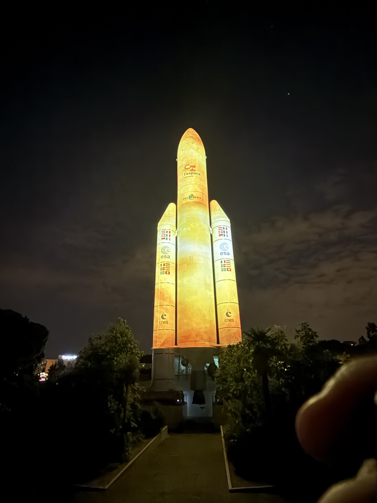 nocturnes cité de l'espace - Ariane 5 soleil