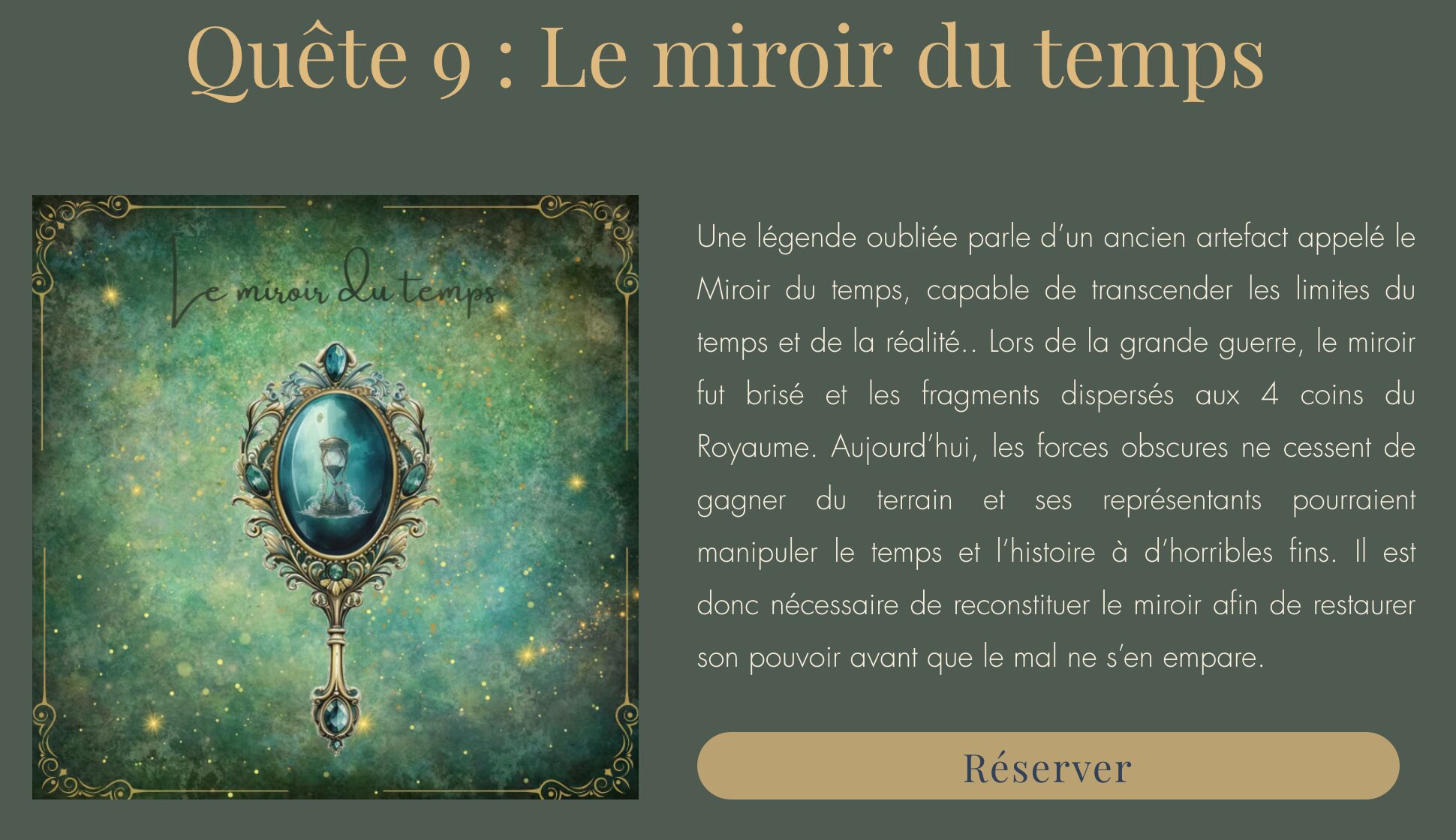 Les Mystères d'Héréa - quête 9